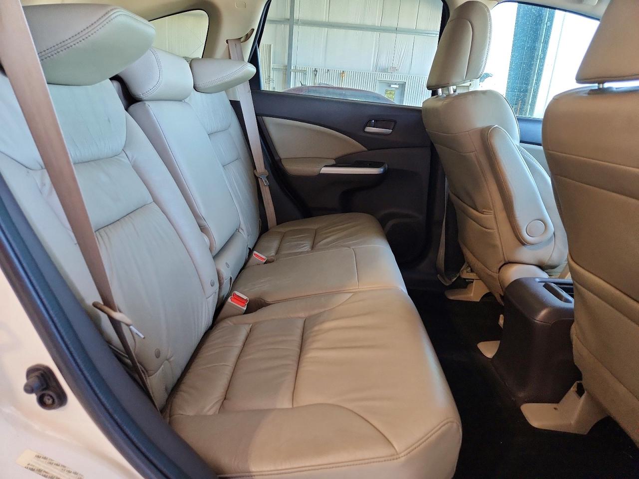 2014 Honda Cr-v Exl White vin: 5J6RM3H70EL003379