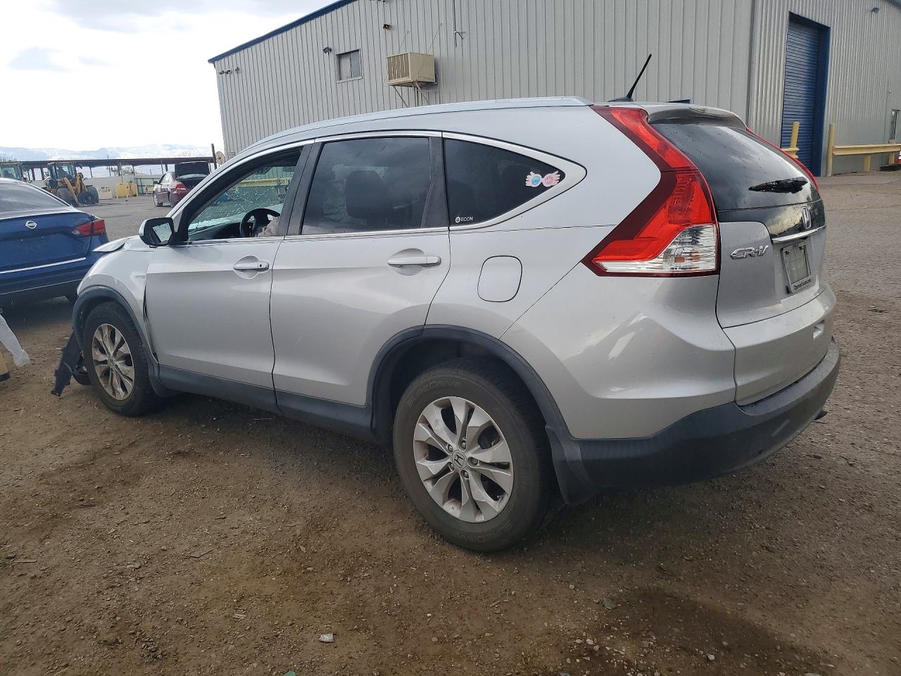 2012 Honda Cr-v Exl Silver vin: 5J6RM3H71CL003565