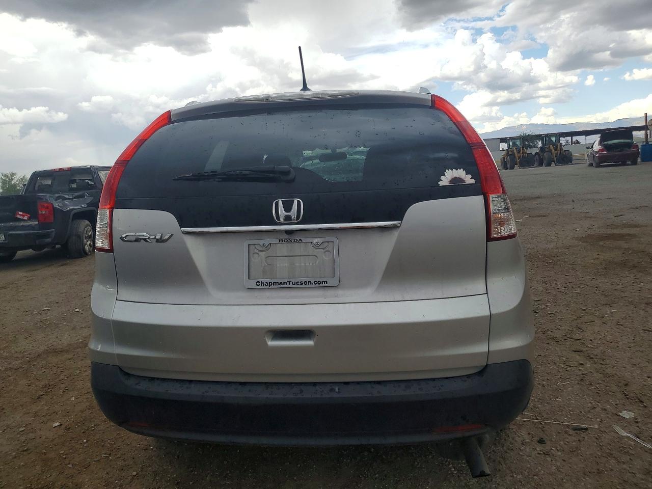 2012 Honda Cr-v Exl Silver vin: 5J6RM3H71CL003565