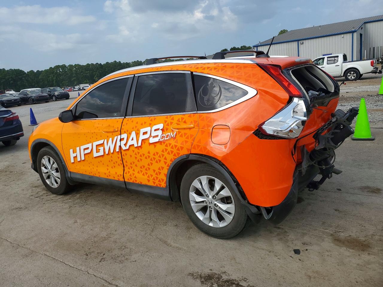 2012 Honda Cr-v Exl Orange vin: 5J6RM3H71CL006899