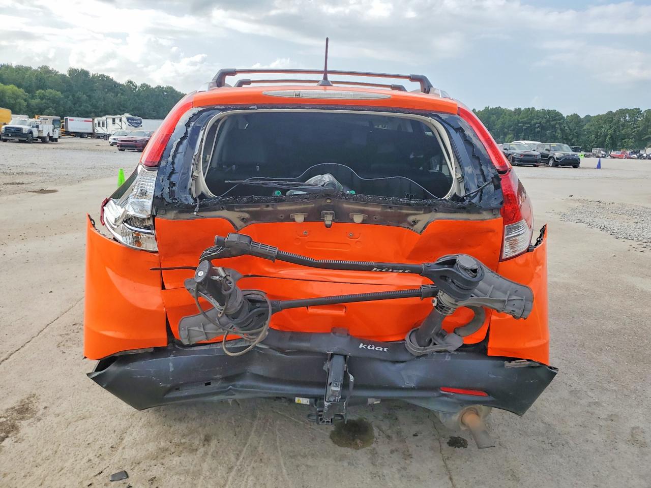 2012 Honda Cr-v Exl Orange vin: 5J6RM3H71CL006899