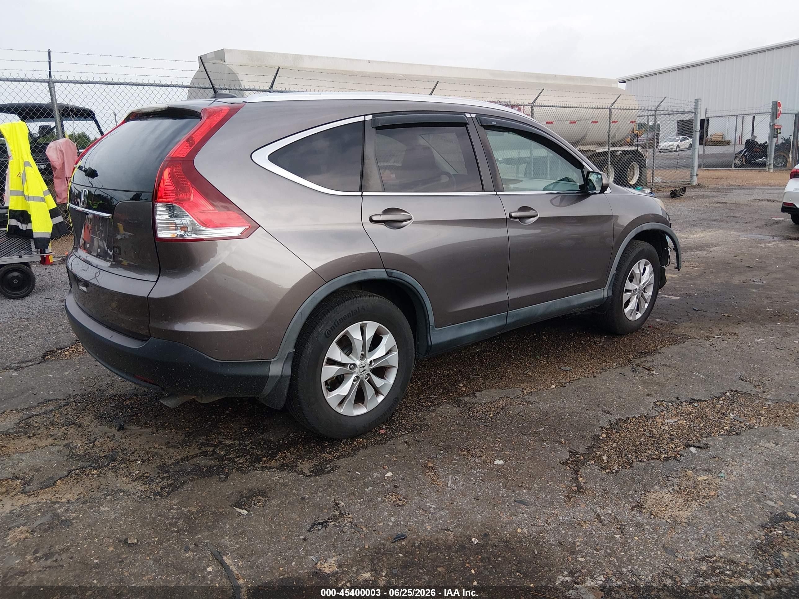 2012 Honda Cr-v Ex-l Черный vin: 5J6RM3H71CL009821