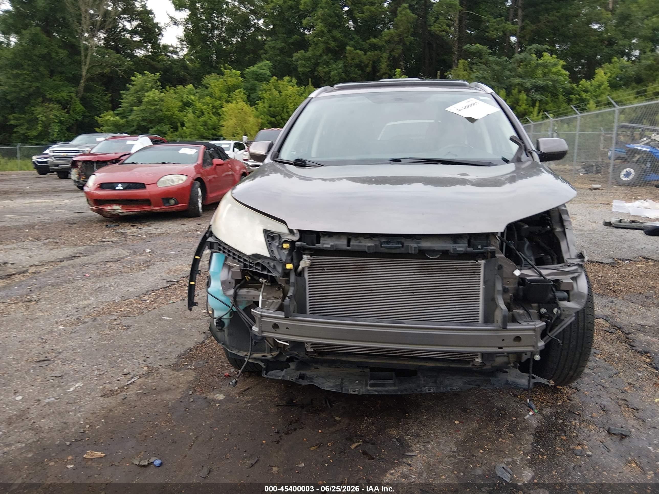 2012 Honda Cr-v Ex-l Черный vin: 5J6RM3H71CL009821