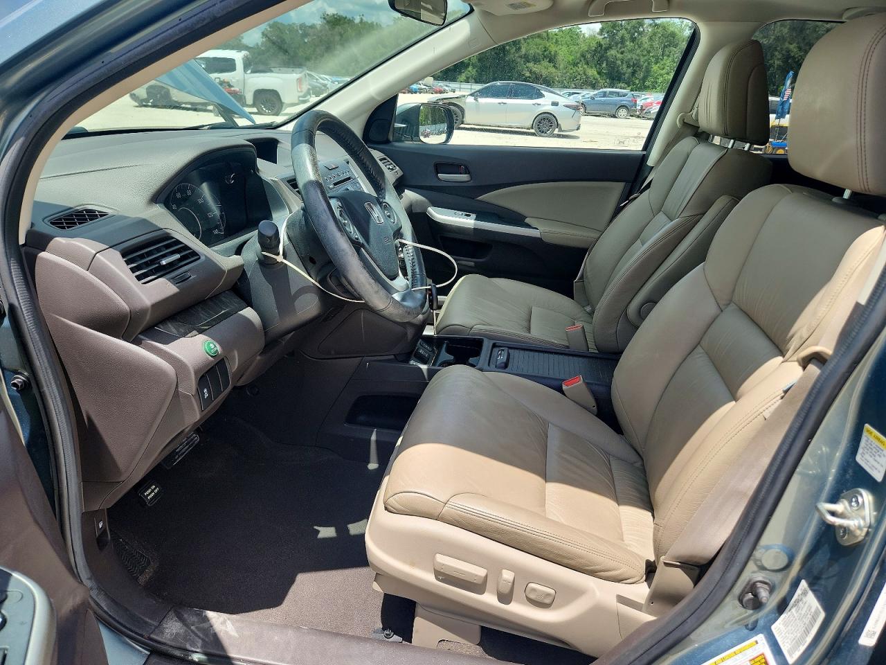 2012 Honda Cr-v Exl Бирюзовый vin: 5J6RM3H71CL014386