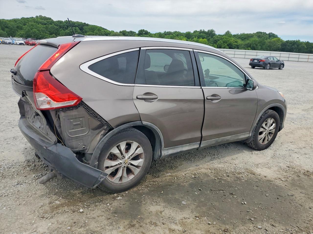 2012 Honda Cr-v Exl Brown vin: 5J6RM3H71CL020396