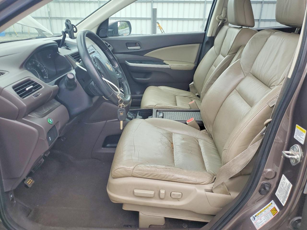 2012 Honda Cr-v Exl Brown vin: 5J6RM3H71CL020396
