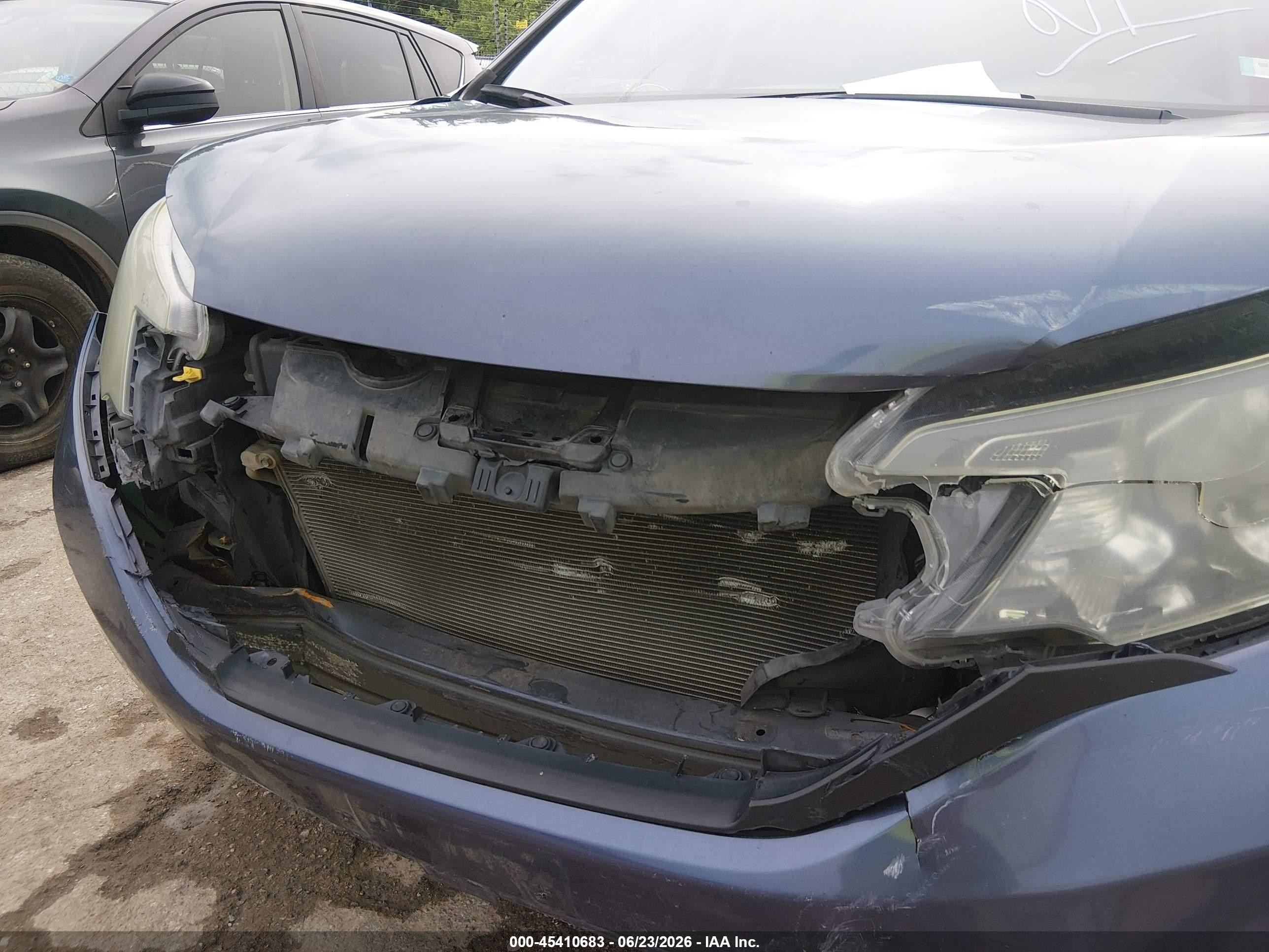 2012 Honda Cr-v Ex-l Blue vin: 5J6RM3H71CL037845