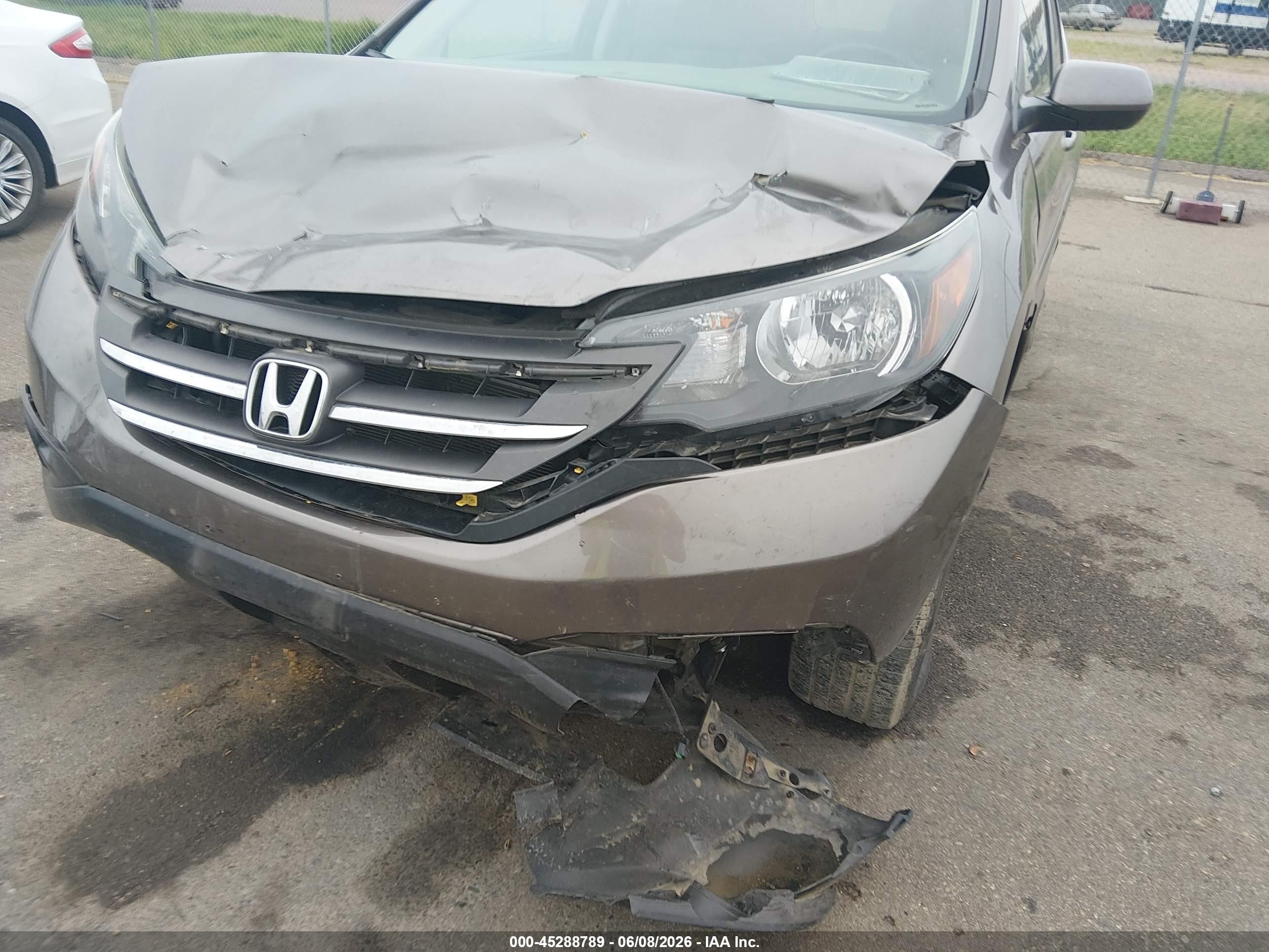 2013 Honda Cr-v Ex-l Brown vin: 5J6RM3H71DL002384