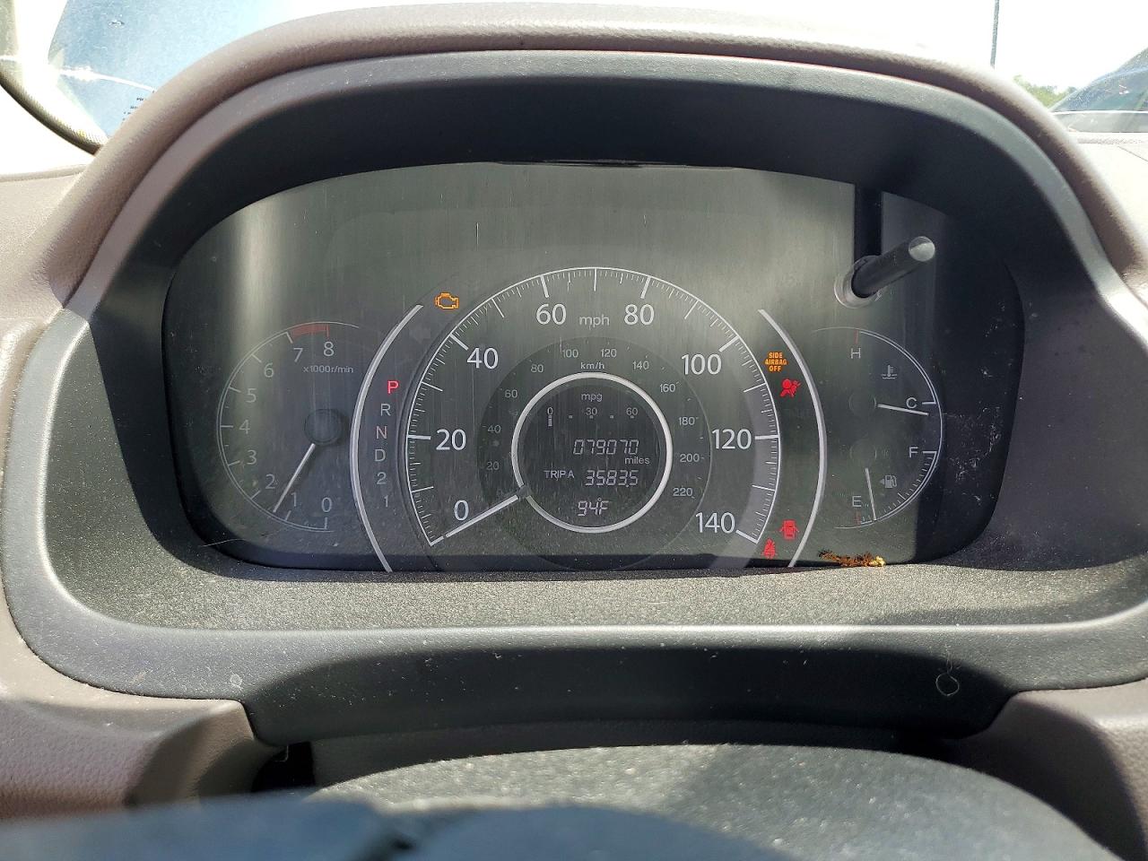 2013 Honda Cr-v Exl Turquoise vin: 5J6RM3H71DL022862