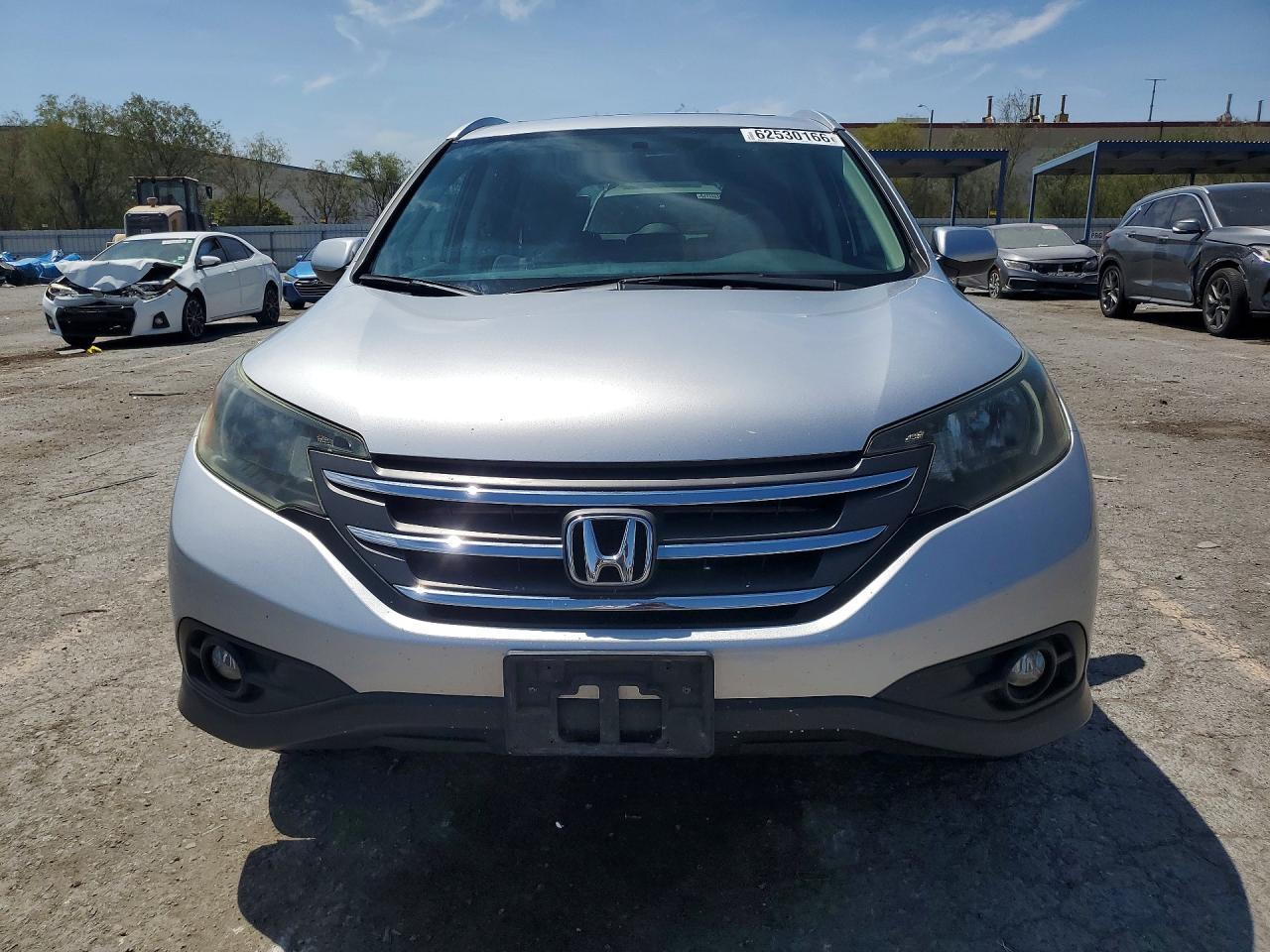 2013 Honda Cr-v Exl Silver vin: 5J6RM3H71DL032985