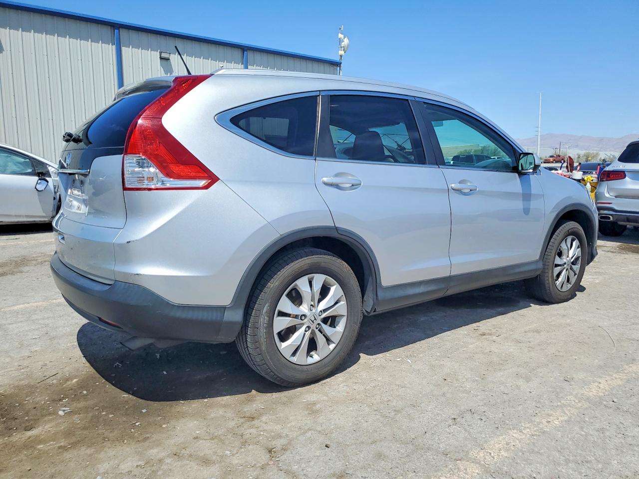 2013 Honda Cr-v Exl Silver vin: 5J6RM3H71DL032985