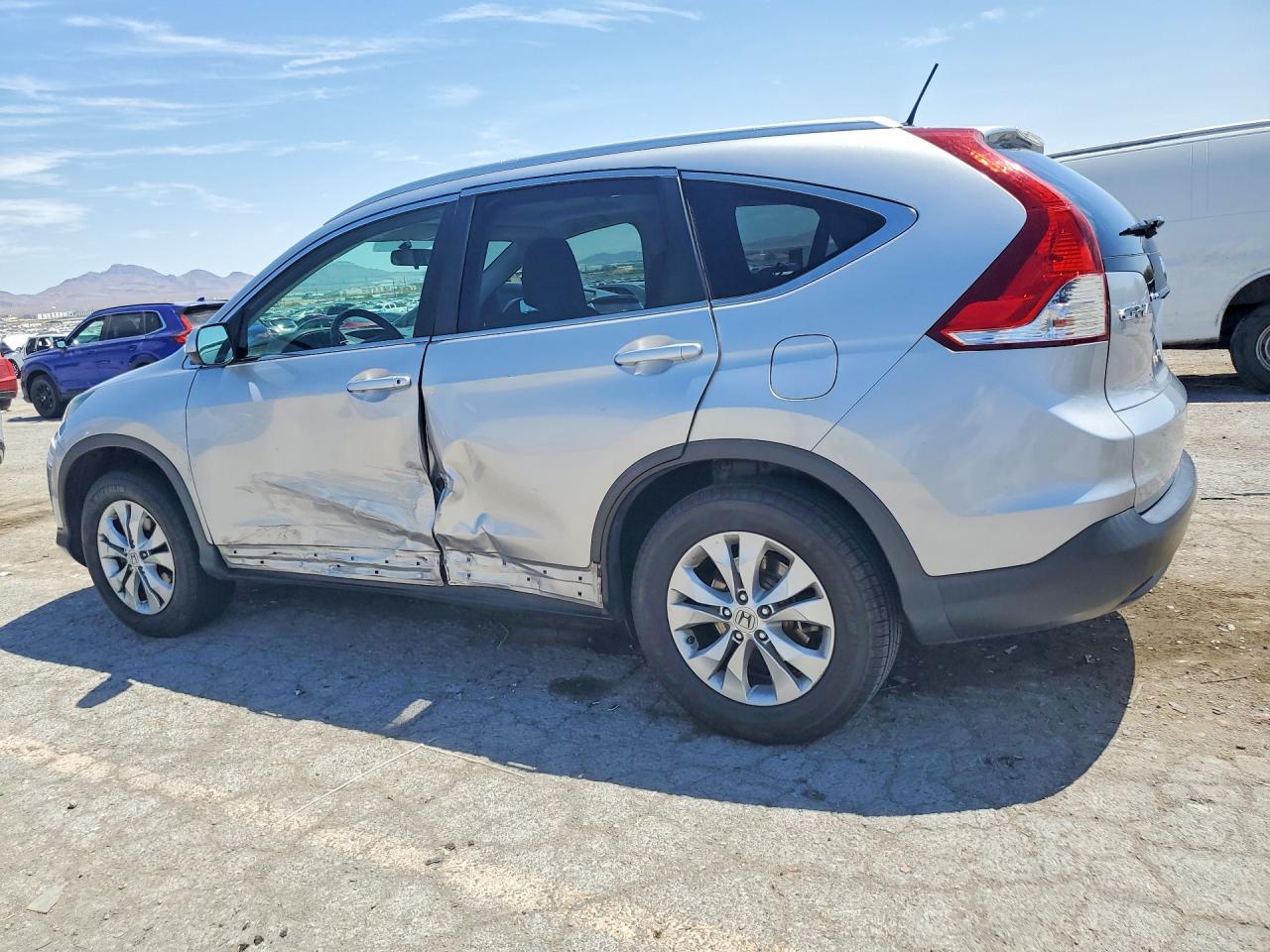 2013 Honda Cr-v Exl Silver vin: 5J6RM3H71DL032985