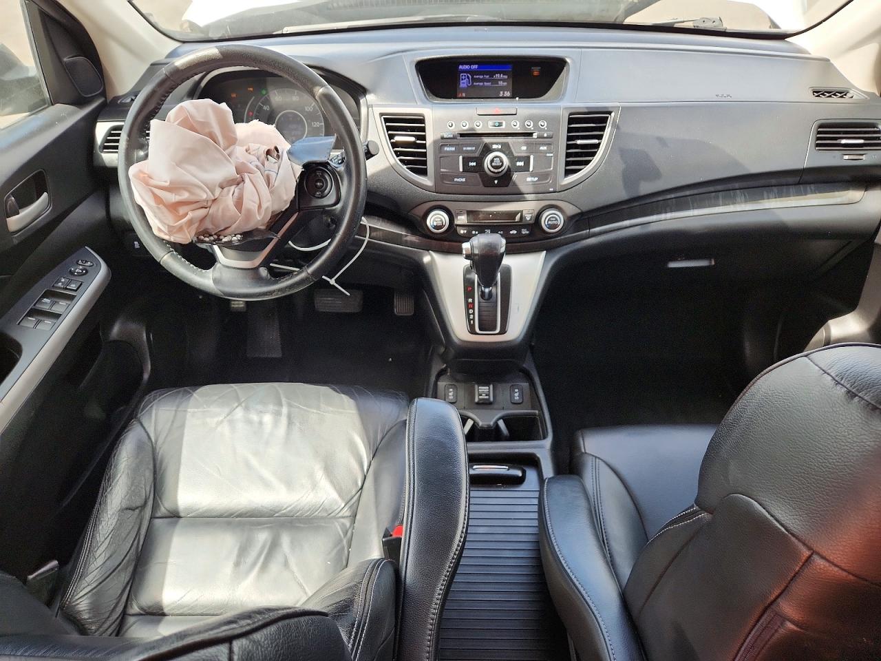 2013 Honda Cr-v Exl White vin: 5J6RM3H71DL037815