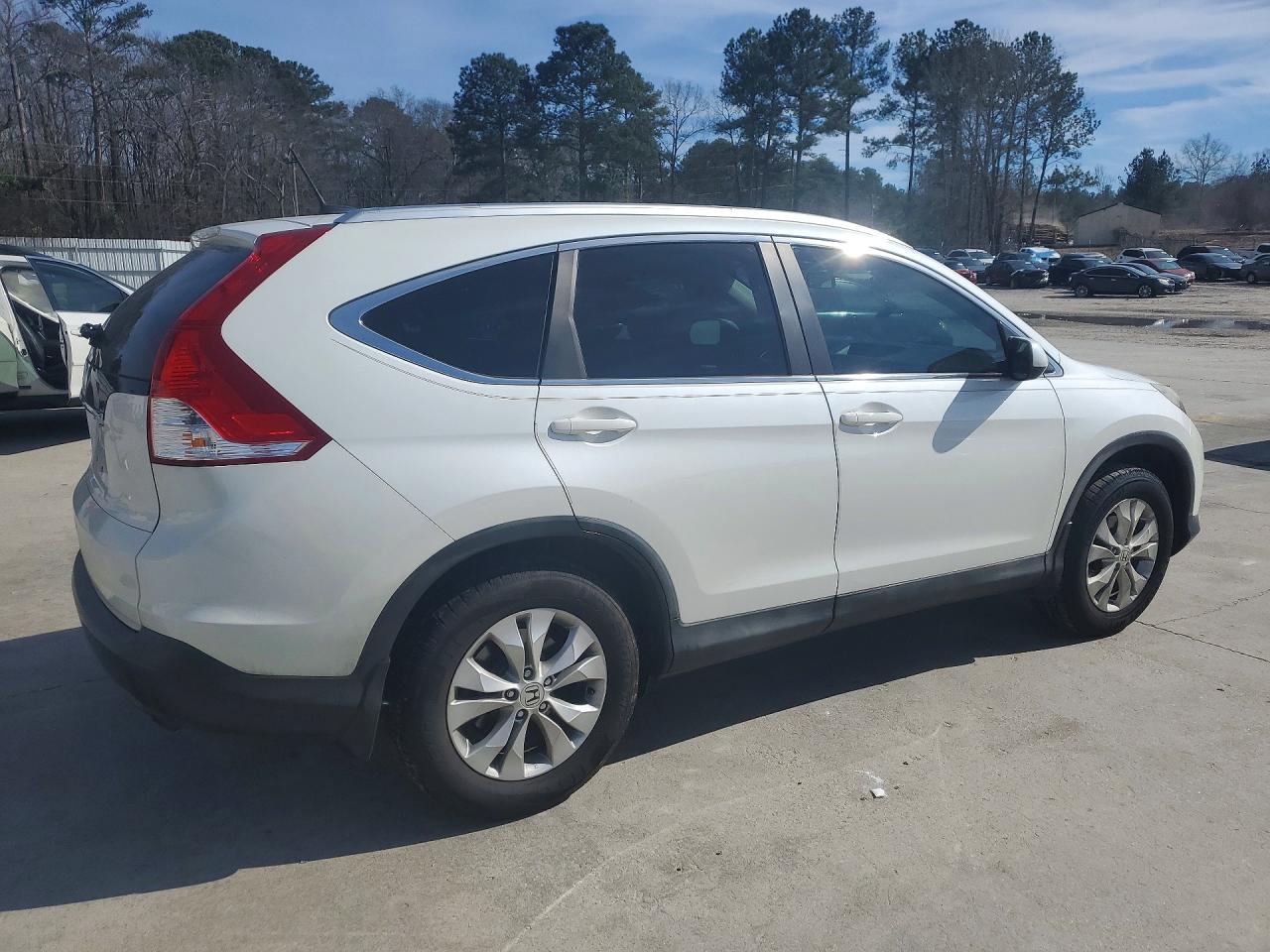 2014 Honda Cr-v White vin: 5J6RM3H71EL016030