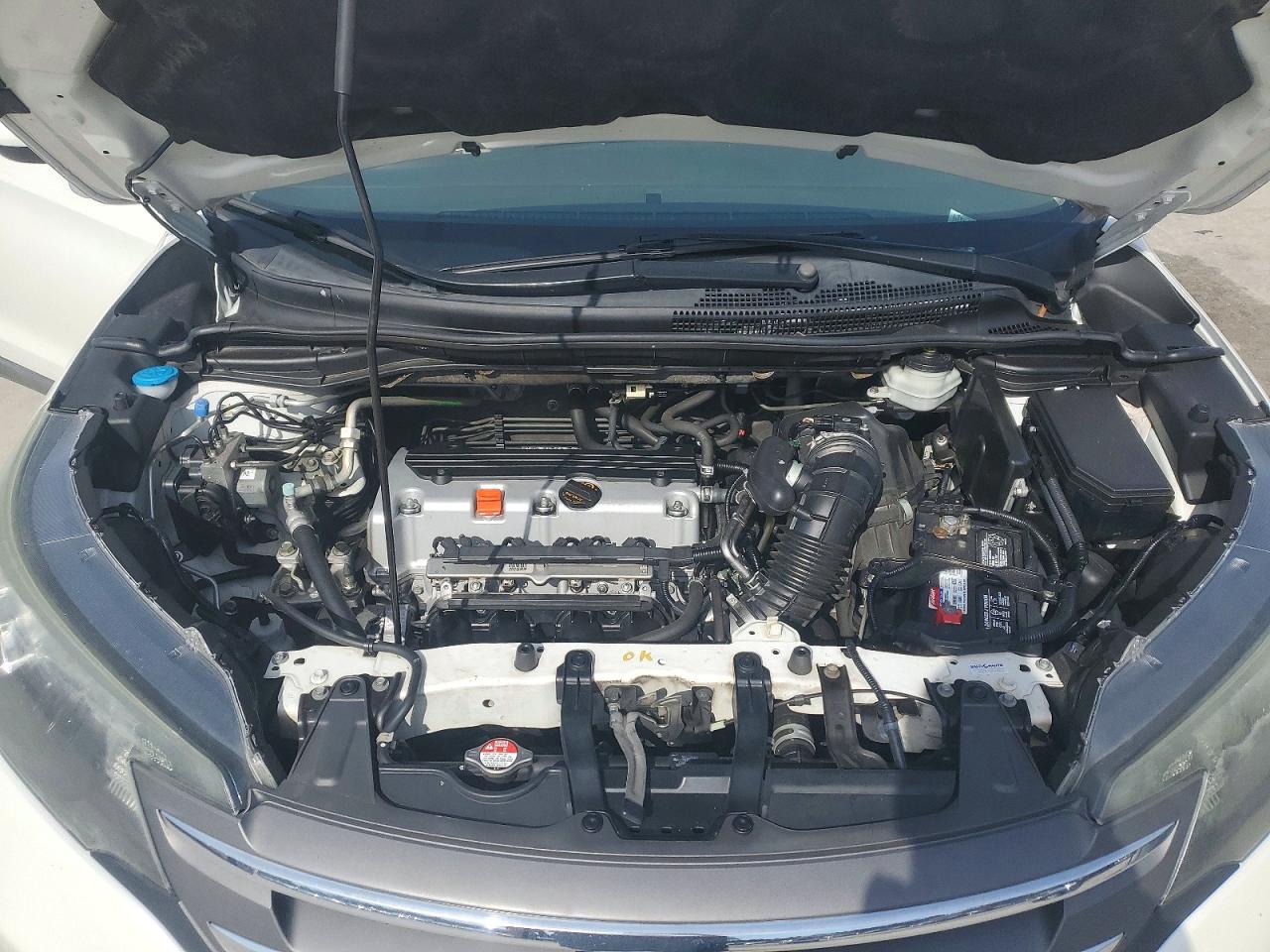 2014 Honda Cr-v White vin: 5J6RM3H71EL016030