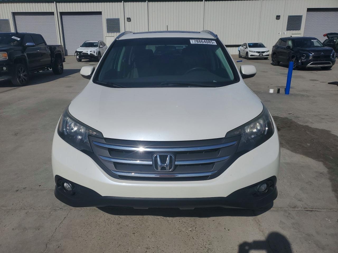 2014 Honda Cr-v White vin: 5J6RM3H71EL016030
