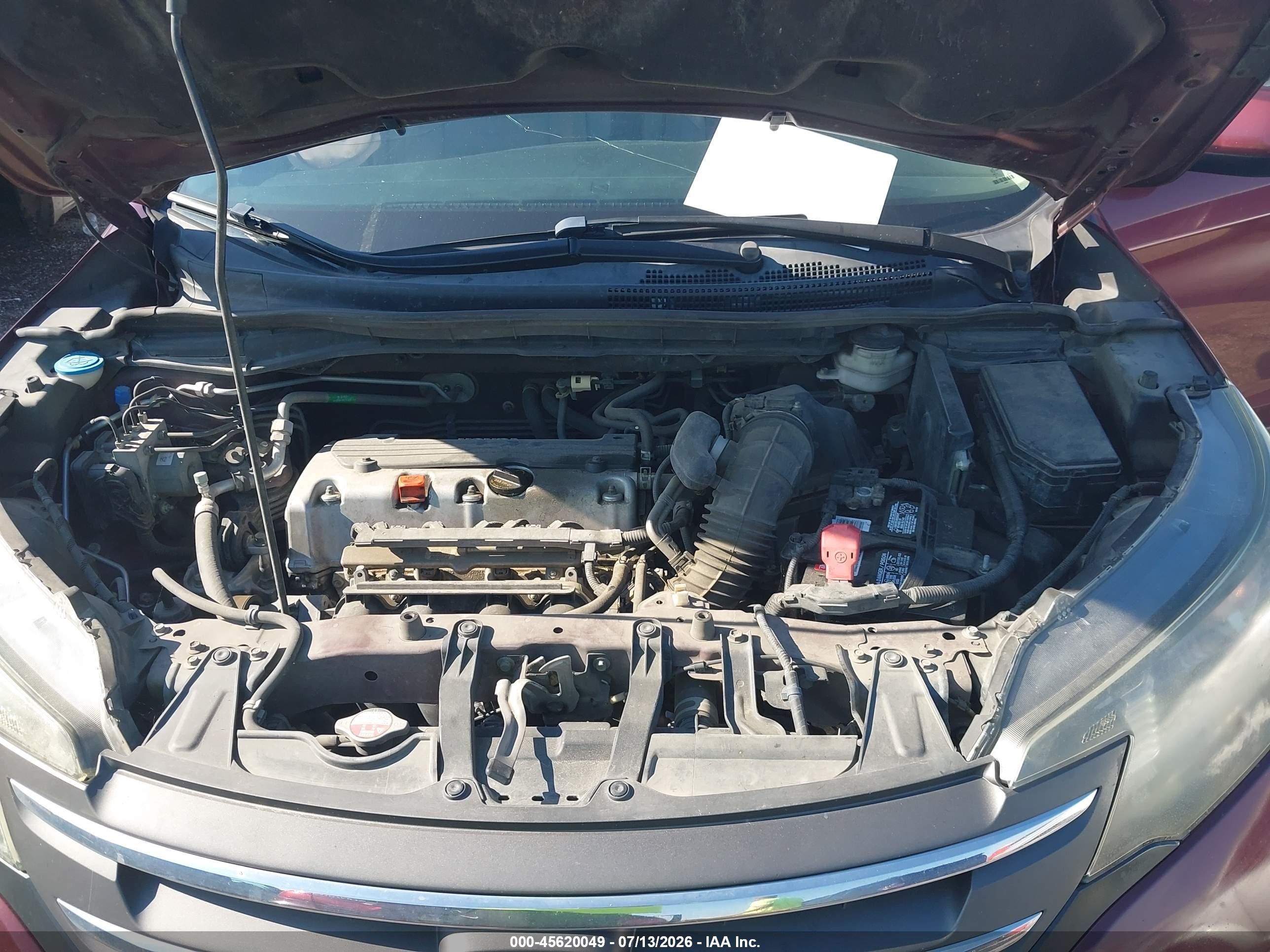 2014 Honda Cr-v Ex-l Темно-бордовый vin: 5J6RM3H71EL028789