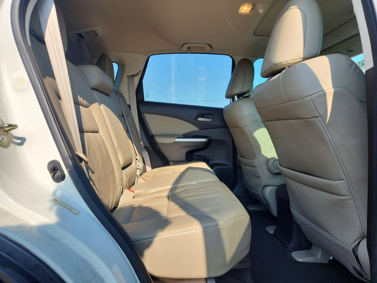 2014 Honda Cr-v Exl White vin: 5J6RM3H71EL041932