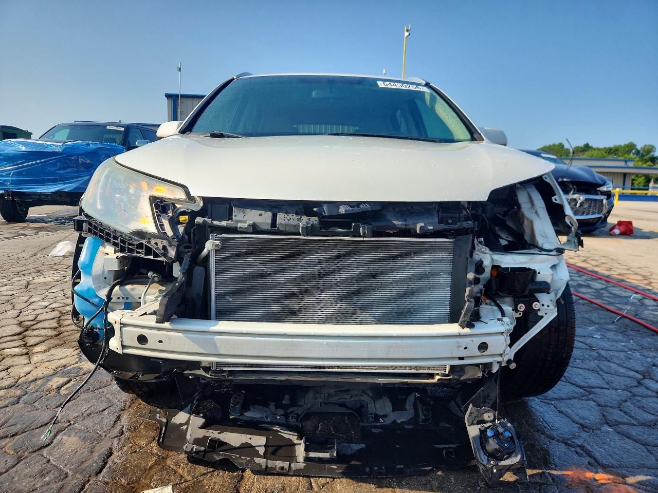 2014 Honda Cr-v Exl White vin: 5J6RM3H71EL041932