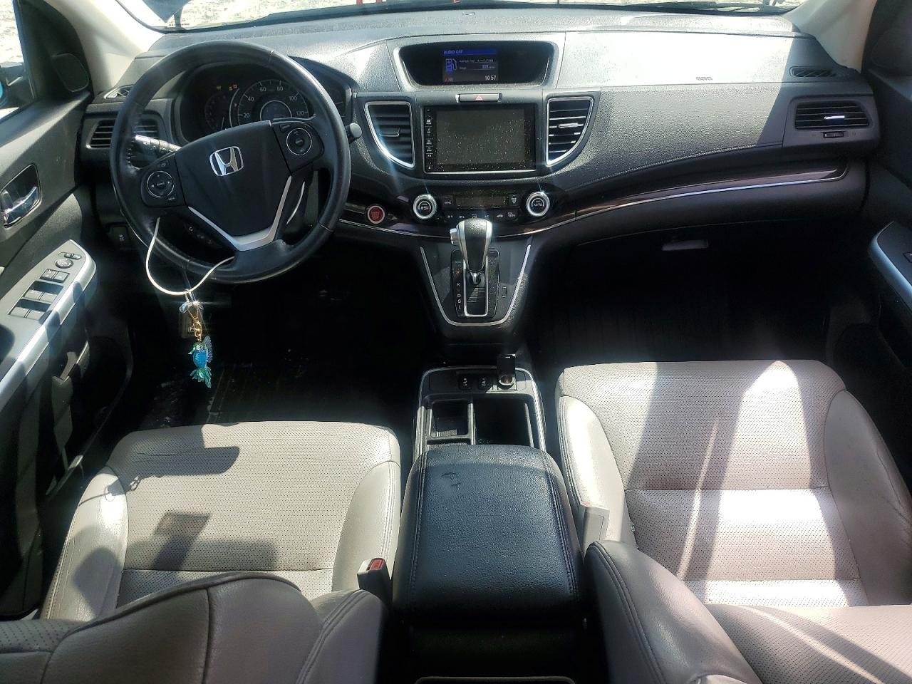 2015 Honda Cr-v Exl Синий vin: 5J6RM3H71FL000203