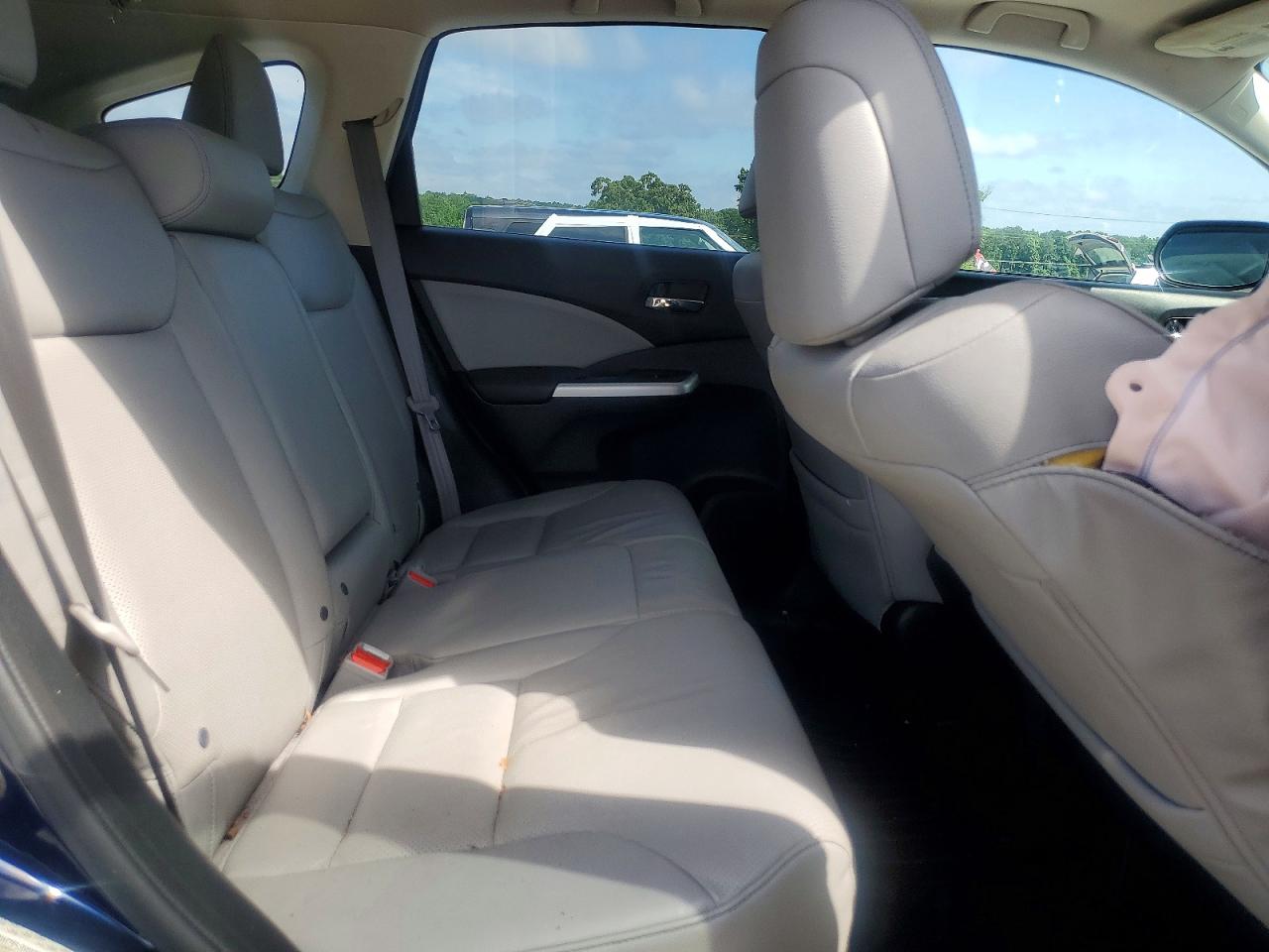 2015 Honda Cr-v Exl Синий vin: 5J6RM3H71FL000203