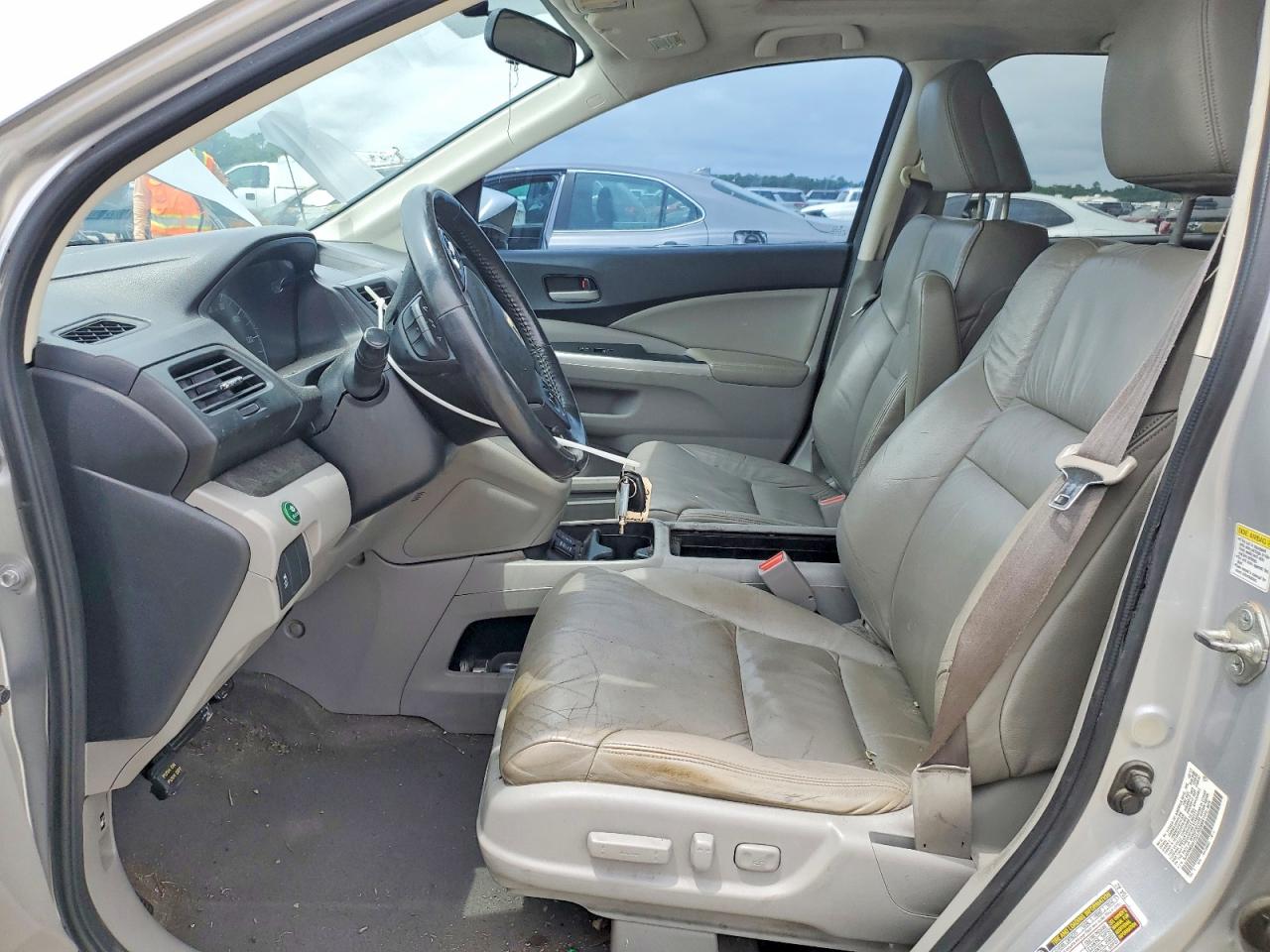 2012 Honda Cr-v Exl Silver vin: 5J6RM3H72CL002988