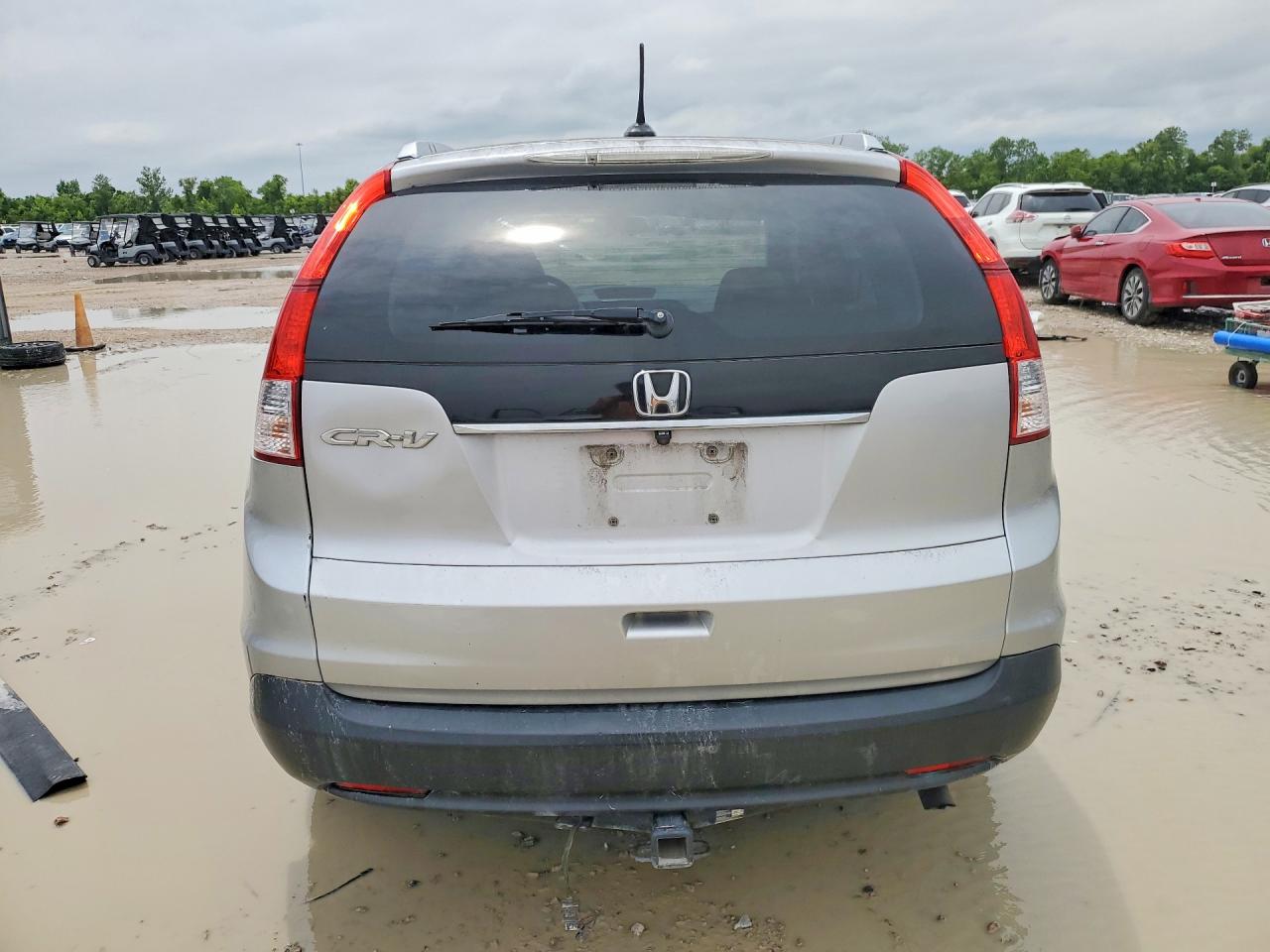 2012 Honda Cr-v Exl Silver vin: 5J6RM3H72CL002988