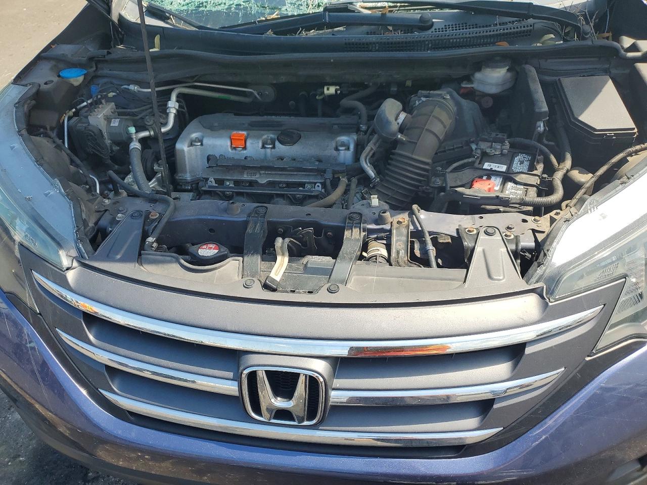 2012 Honda Cr-v Exl Blue vin: 5J6RM3H72CL006832