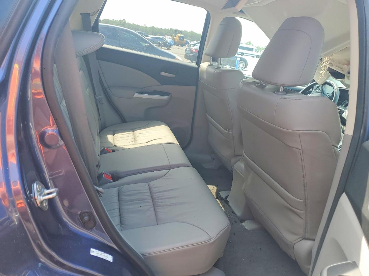 2012 Honda Cr-v Exl Blue vin: 5J6RM3H72CL006832