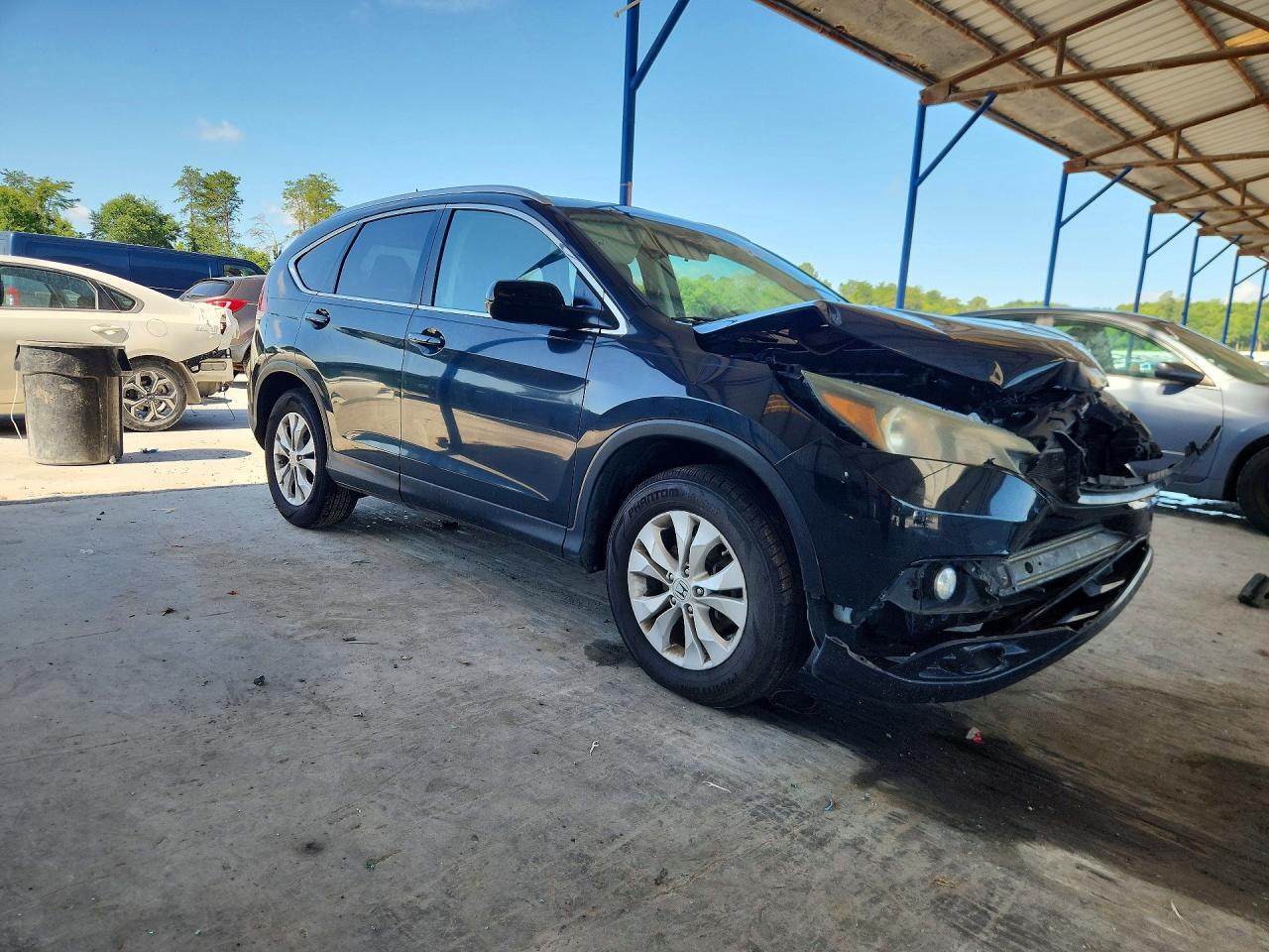 2012 Honda Cr-v Exl Black vin: 5J6RM3H72CL029169