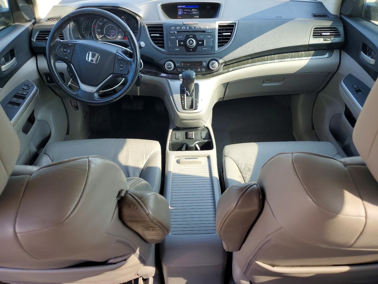 2012 Honda Cr-v Exl Red vin: 5J6RM3H72CL036736