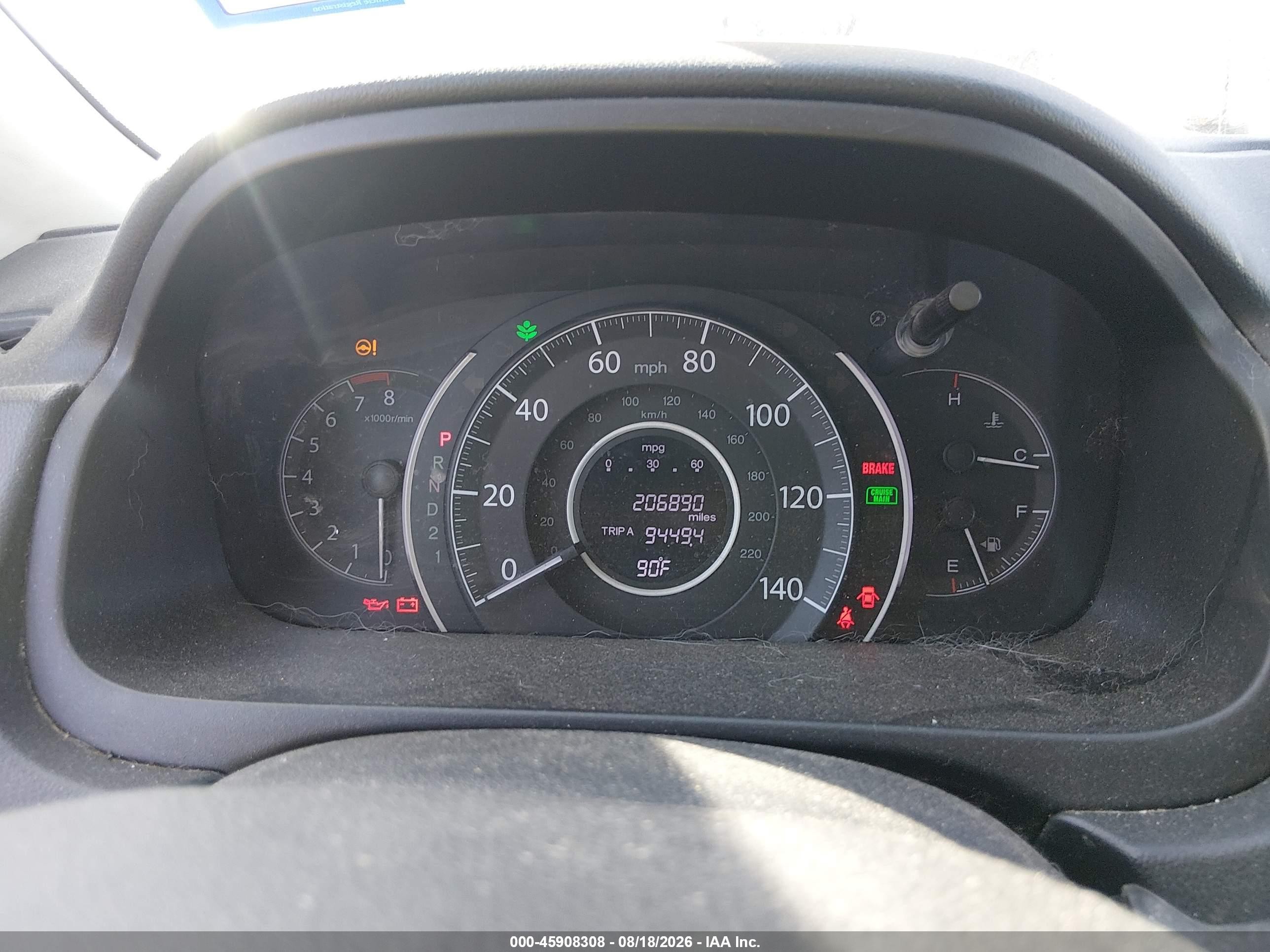 2013 Honda Cr-v Ex-l Белый vin: 5J6RM3H72DL005245