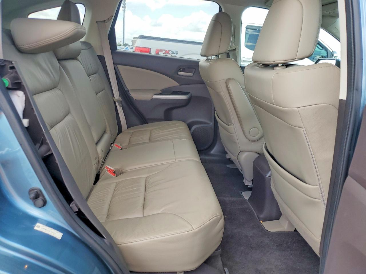 2013 Honda Cr-v Exl Blue vin: 5J6RM3H72DL037077