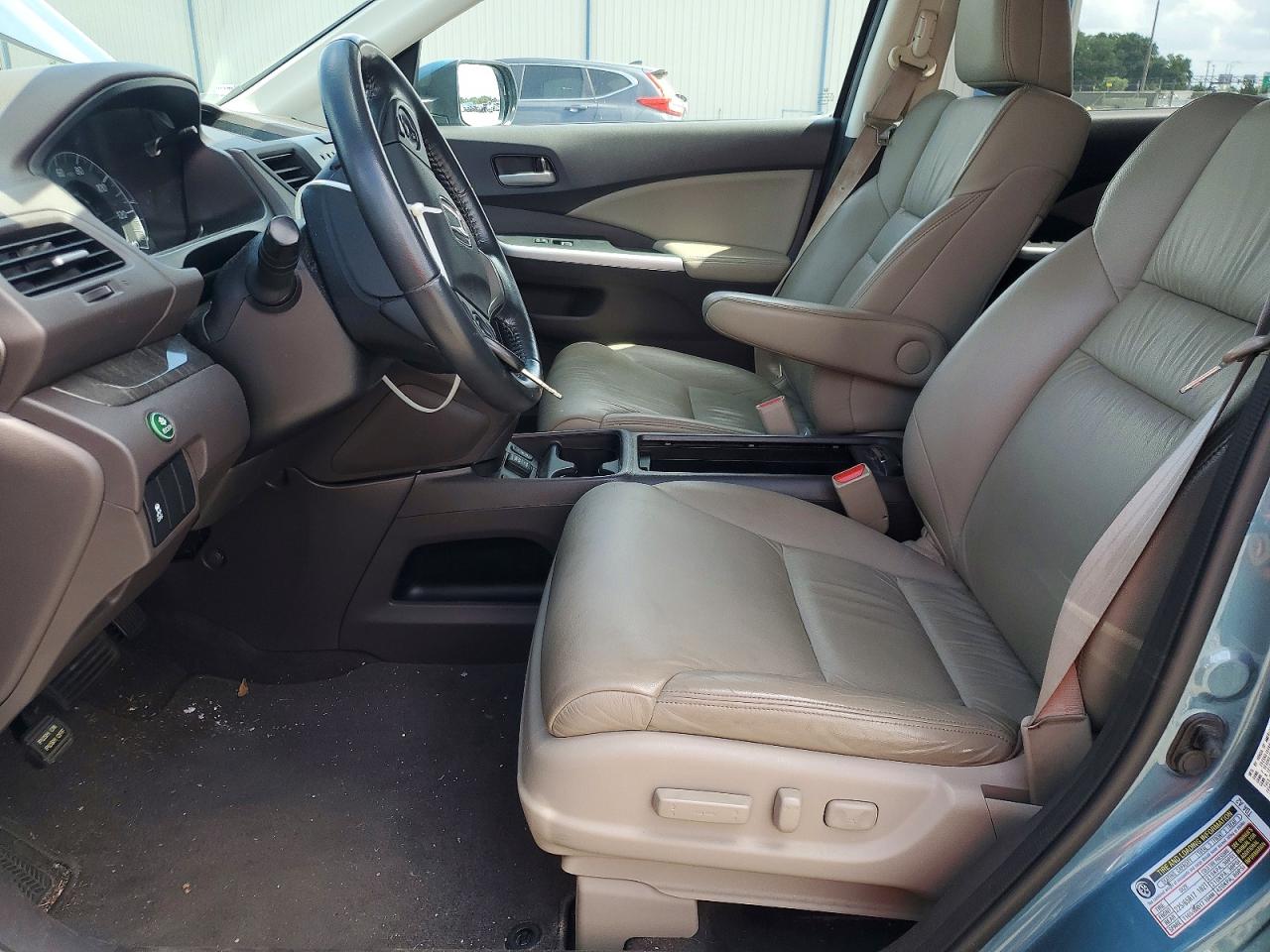 2013 Honda Cr-v Exl Blue vin: 5J6RM3H72DL037077