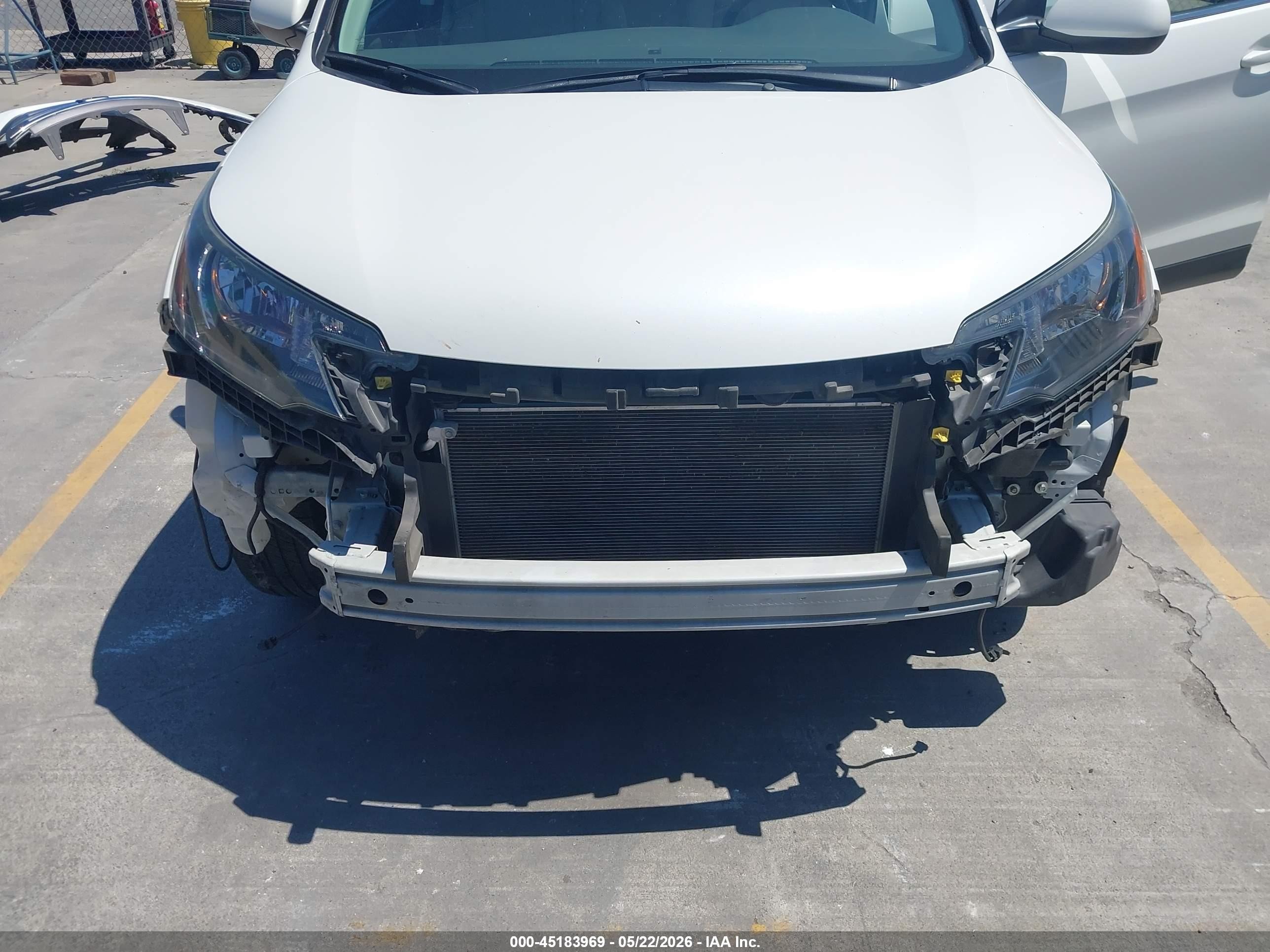 2014 Honda Cr-v Ex-l Белый vin: 5J6RM3H72EL012133