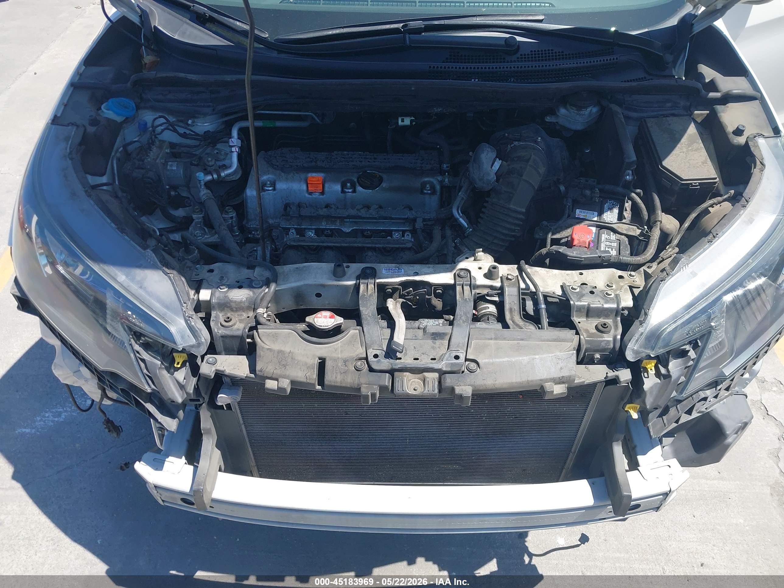 2014 Honda Cr-v Ex-l Белый vin: 5J6RM3H72EL012133