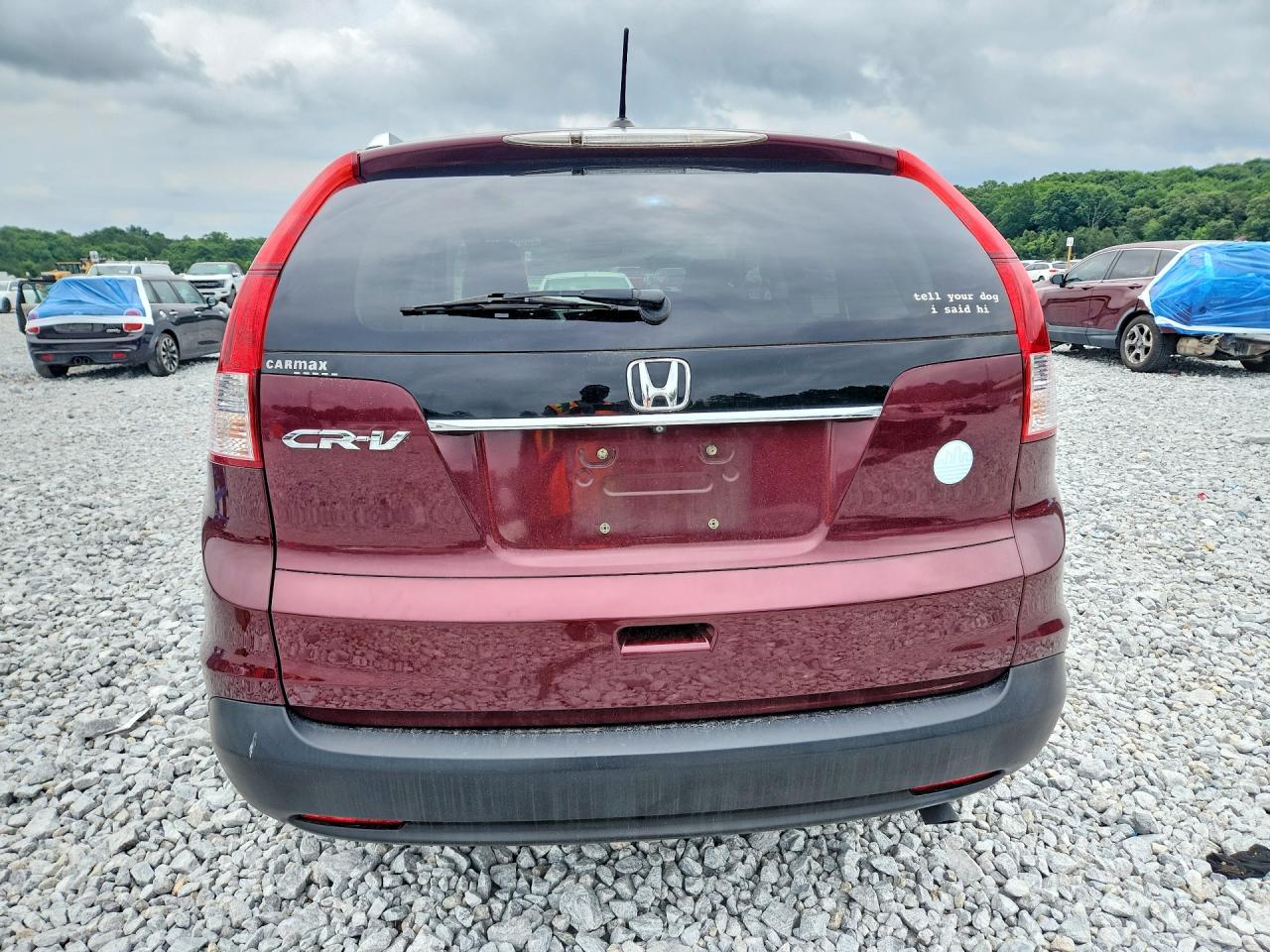 2014 Honda Cr-v Exl Burgundy vin: 5J6RM3H72EL036819