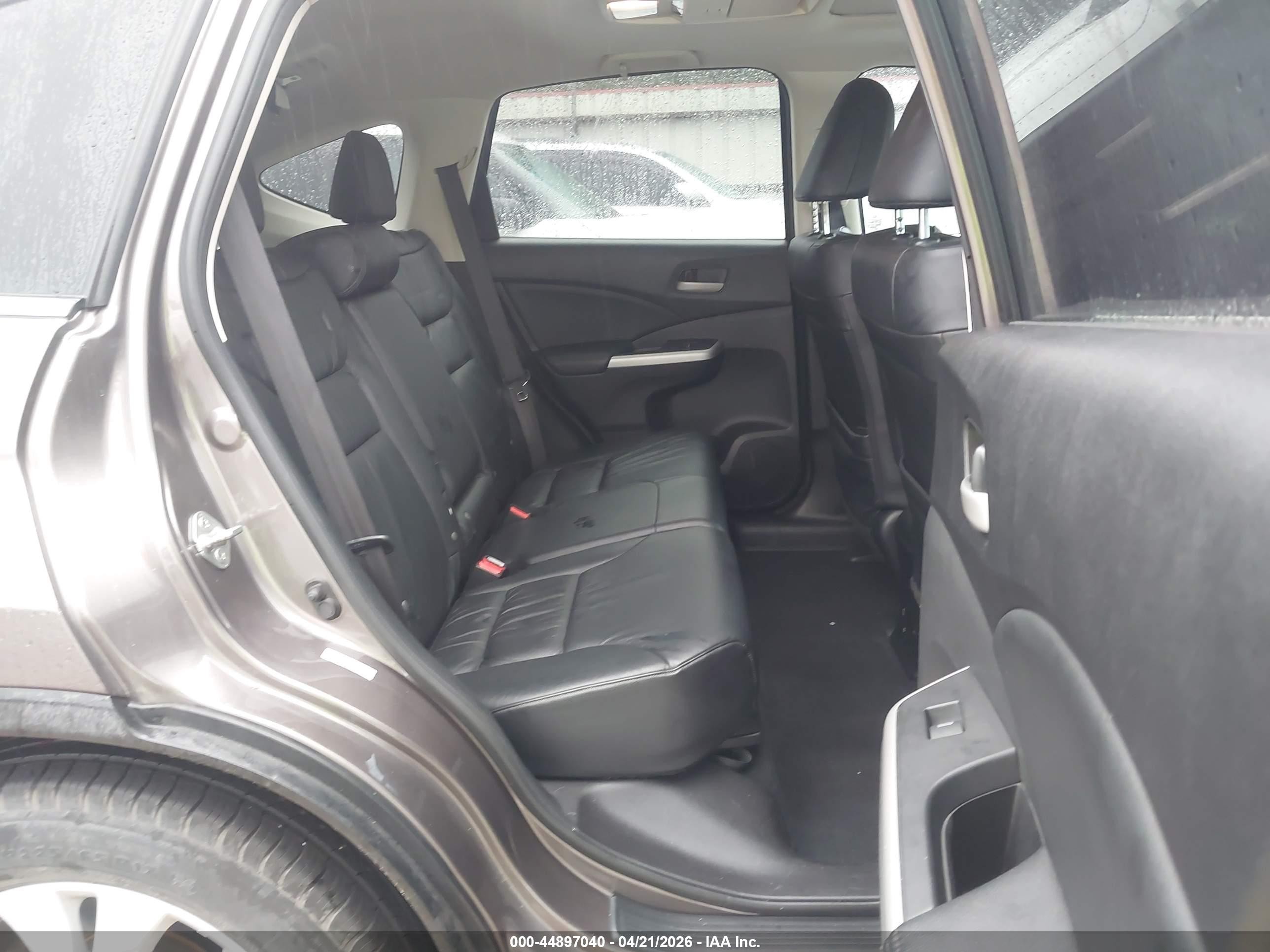 2012 Honda Cr-v Ex-l Brown vin: 5J6RM3H73CL016074