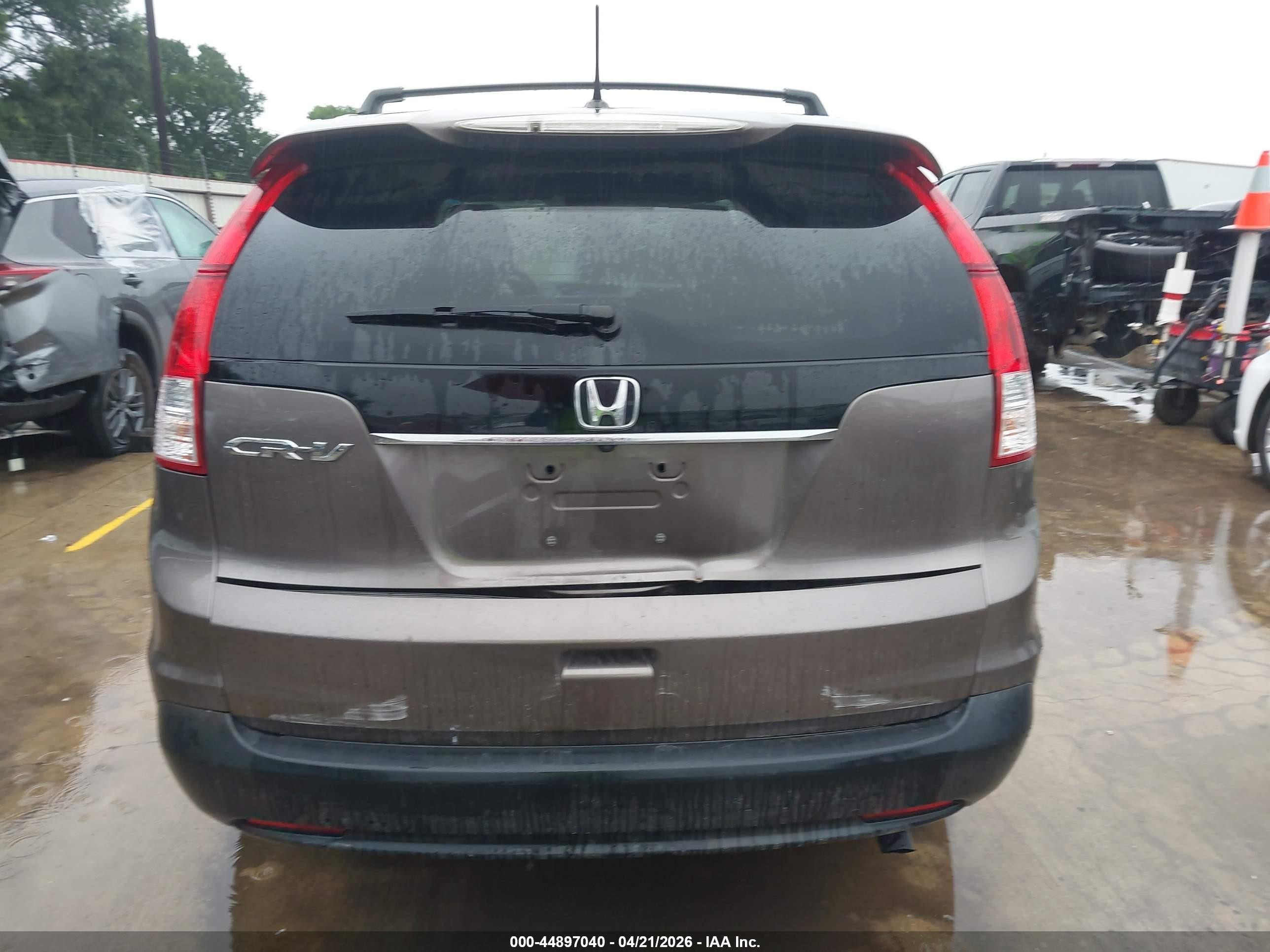 2012 Honda Cr-v Ex-l Brown vin: 5J6RM3H73CL016074