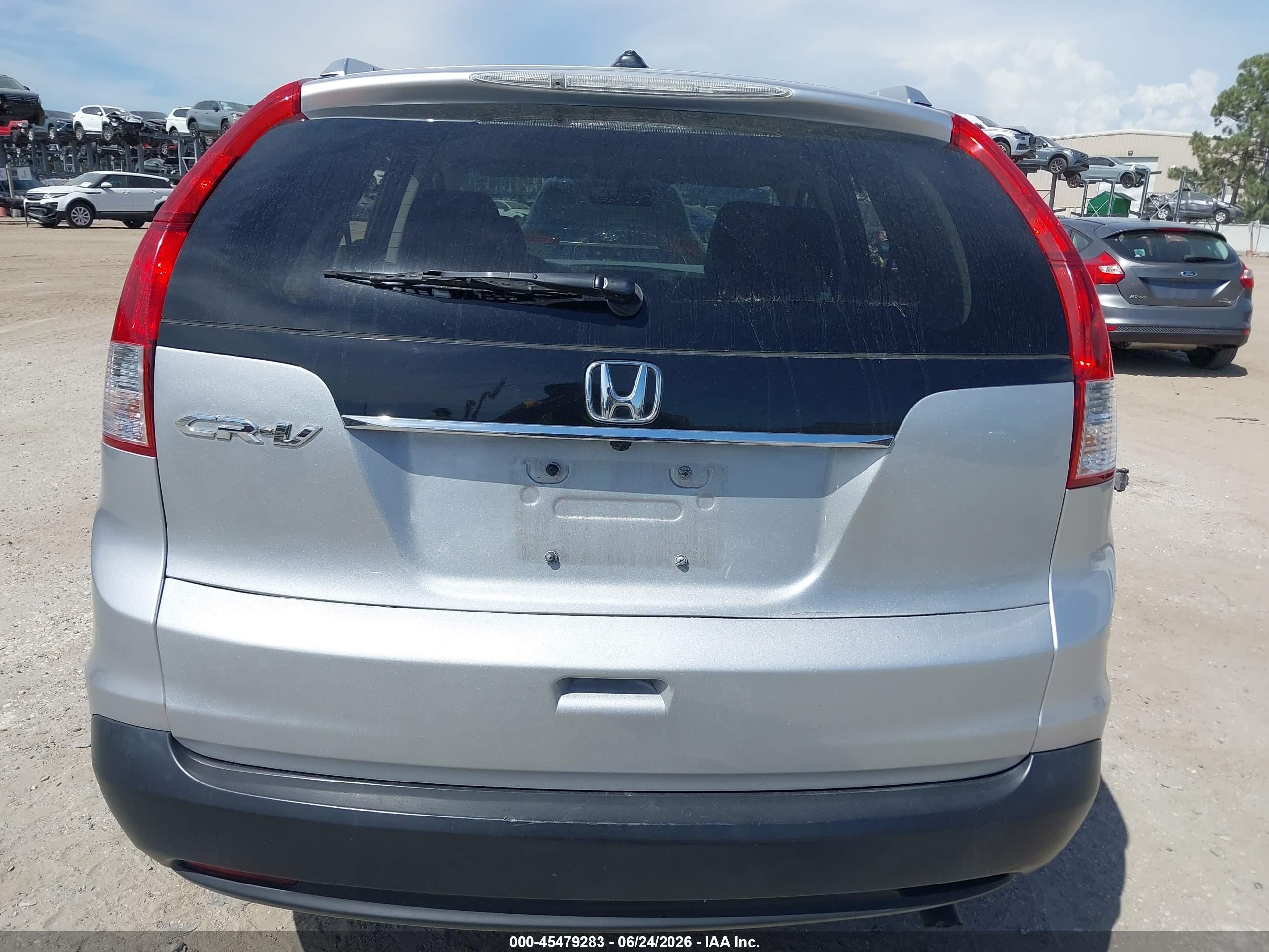 2012 Honda Cr-v Ex-l Silver vin: 5J6RM3H73CL041329