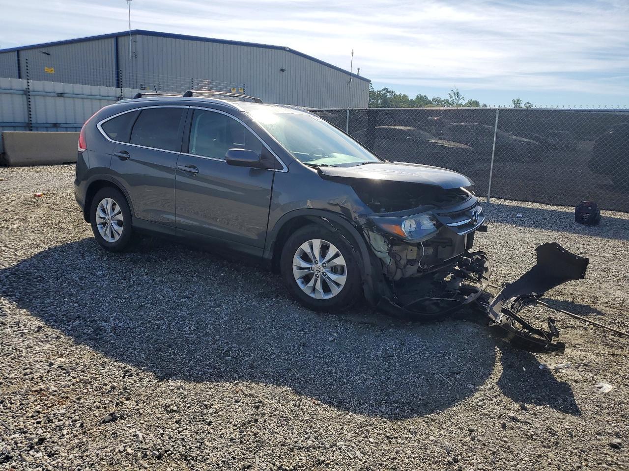 2013 Honda Cr-v Exl Gray vin: 5J6RM3H73DL006162