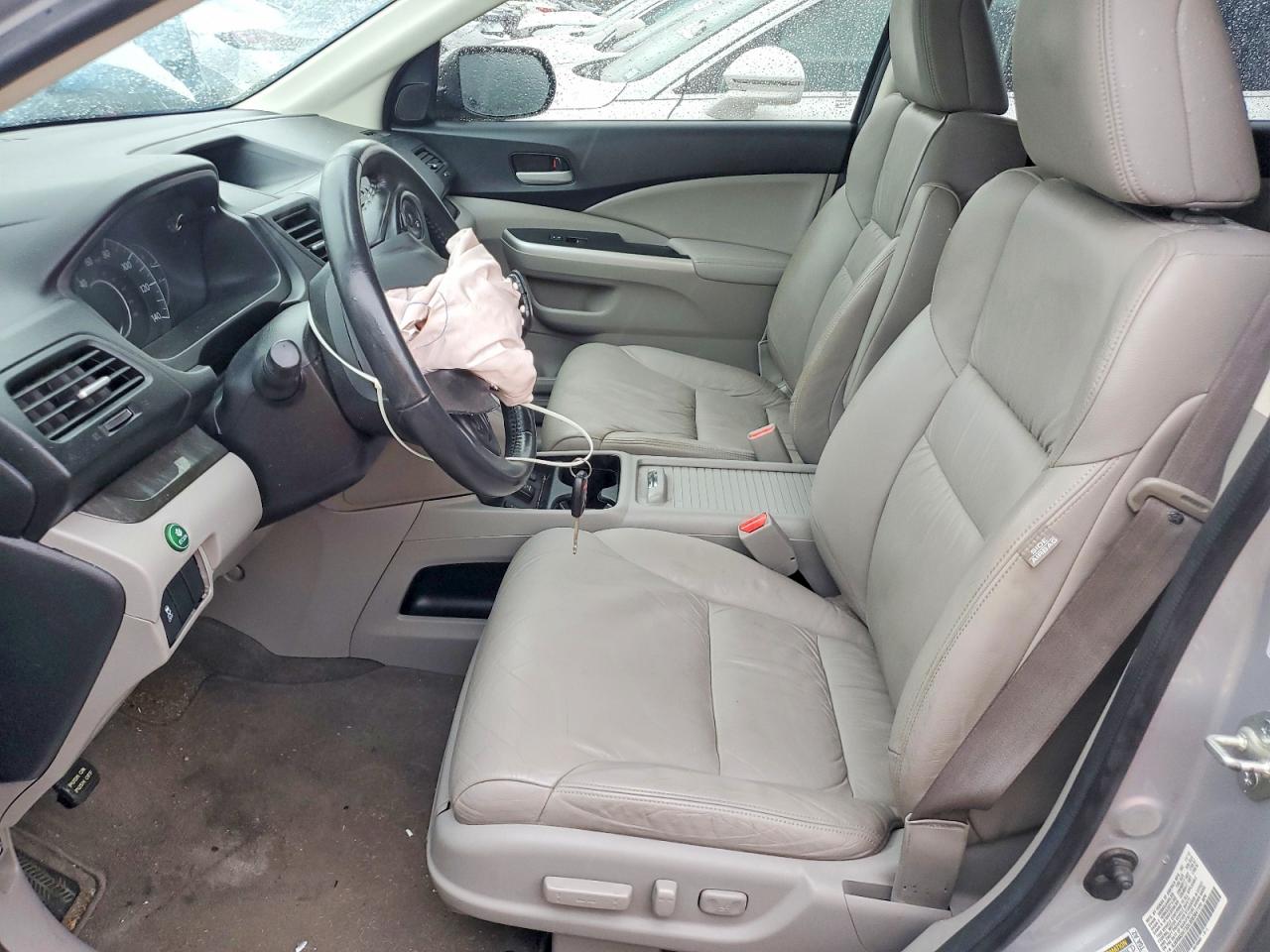 2013 Honda Cr-v Exl Silver vin: 5J6RM3H73DL008364