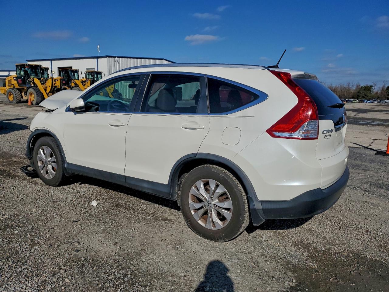 2013 Honda Cr-v Exl Белый vin: 5J6RM3H73DL015363