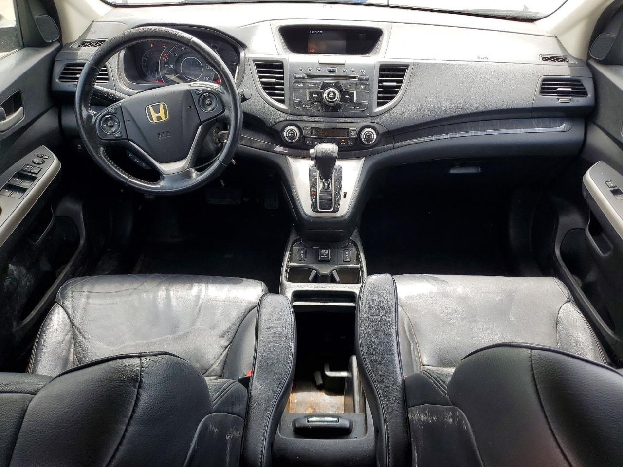 2013 Honda Cr-v Exl White vin: 5J6RM3H73DL017159