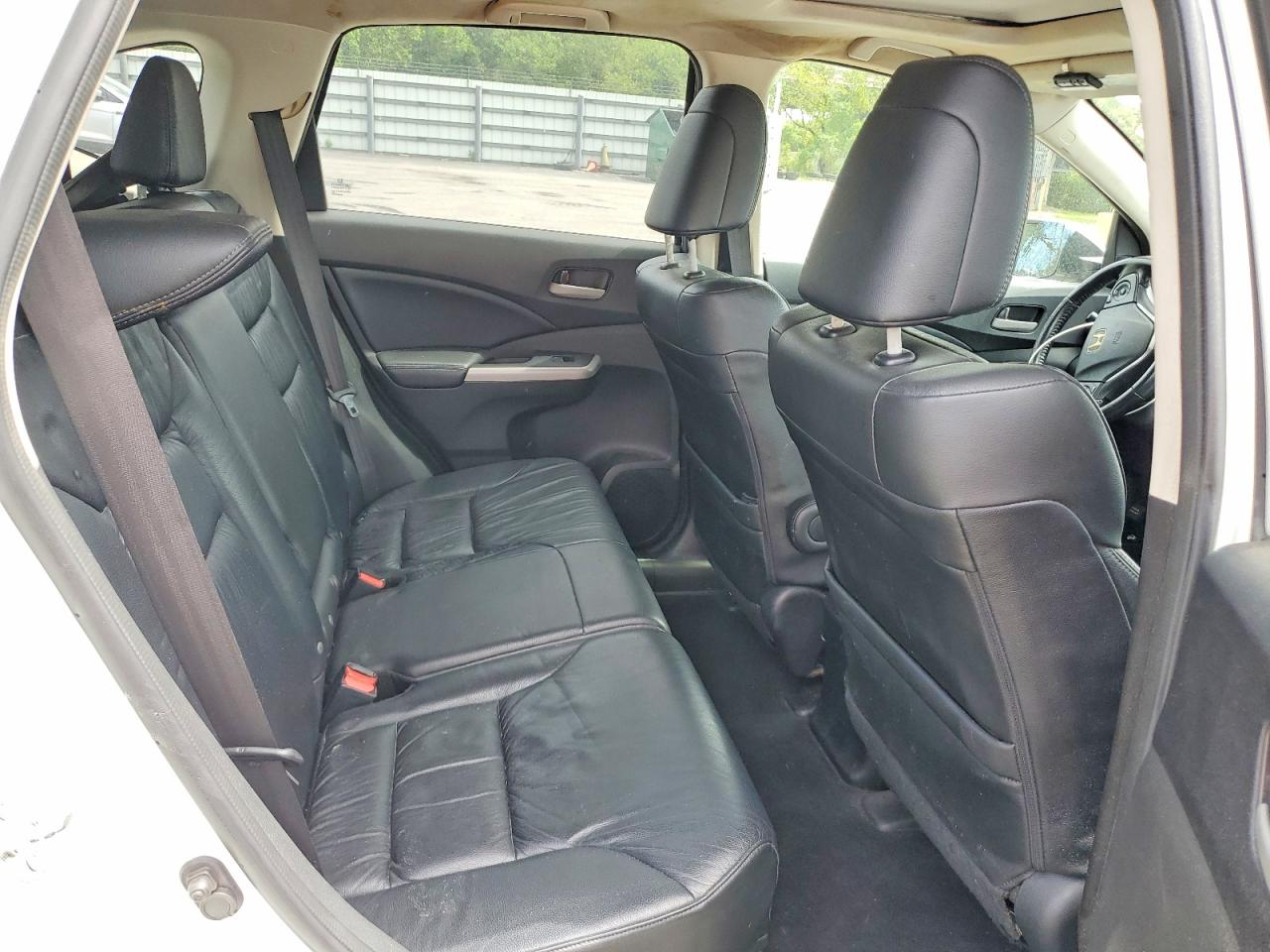 2013 Honda Cr-v Exl White vin: 5J6RM3H73DL017159