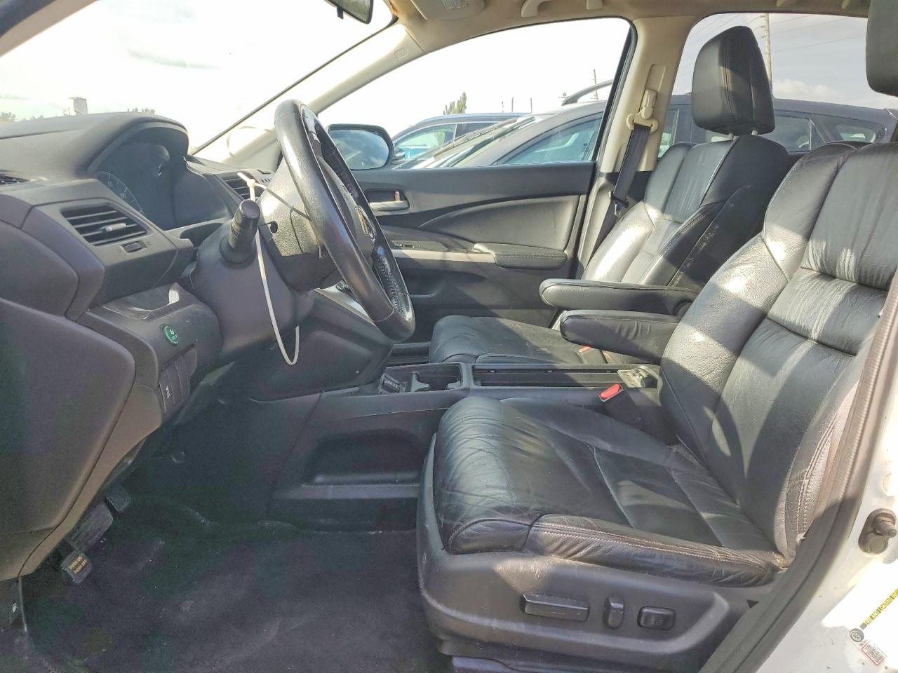 2013 Honda Cr-v Exl White vin: 5J6RM3H73DL017159