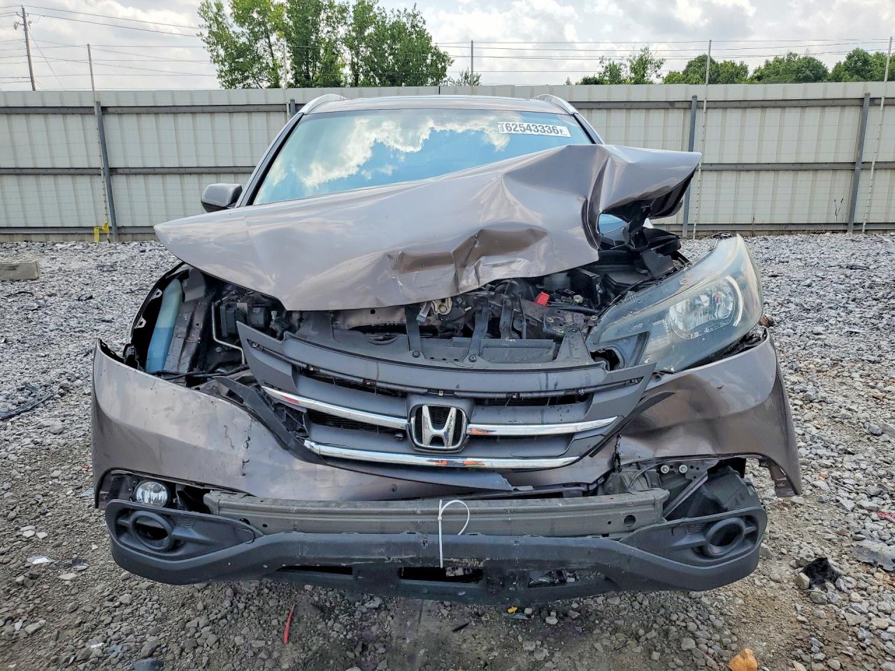2013 Honda Cr-v Exl Tan vin: 5J6RM3H73DL035712