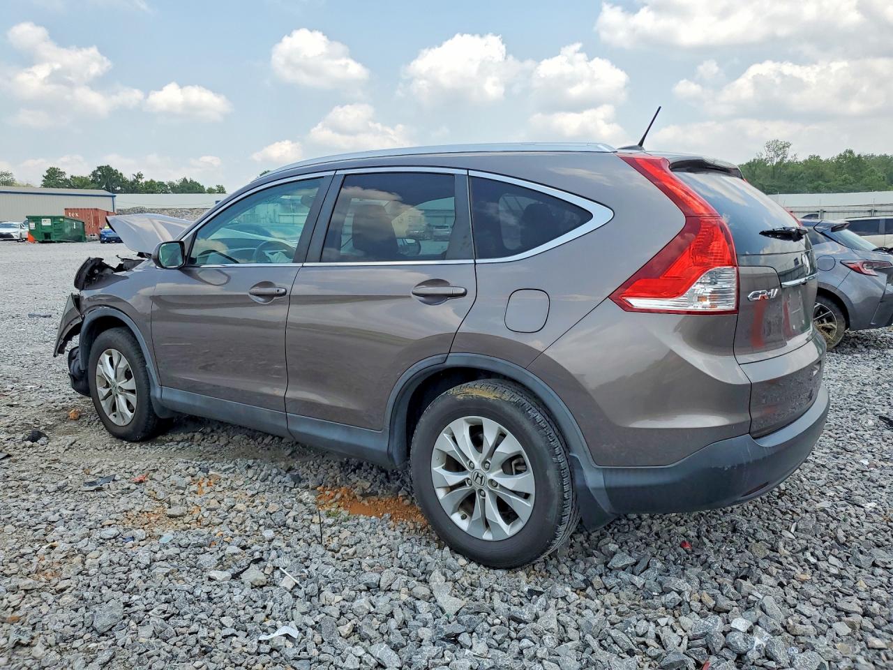 2013 Honda Cr-v Exl Tan vin: 5J6RM3H73DL035712