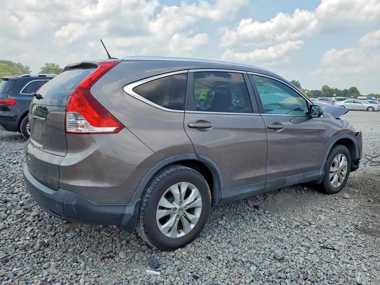 2013 Honda Cr-v Exl Tan vin: 5J6RM3H73DL035712