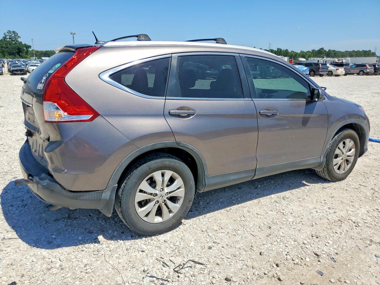 2013 Honda Cr-v Exl Серый vin: 5J6RM3H73DL042501